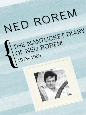 cover image of Nantucket Diary of Ned Rorem